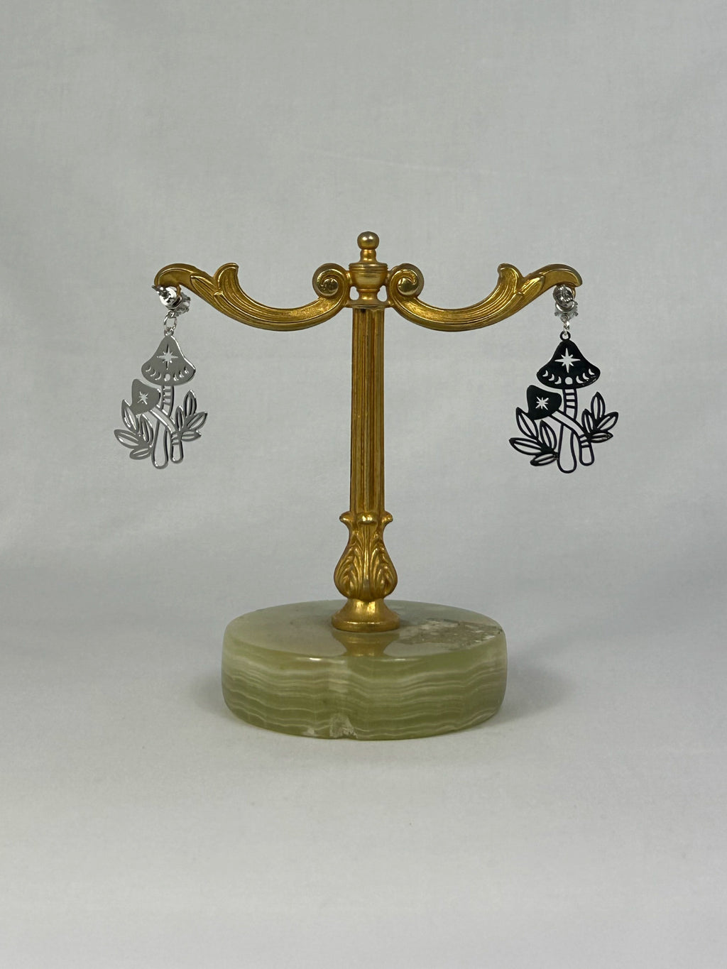 Örhängen Silver Svamp