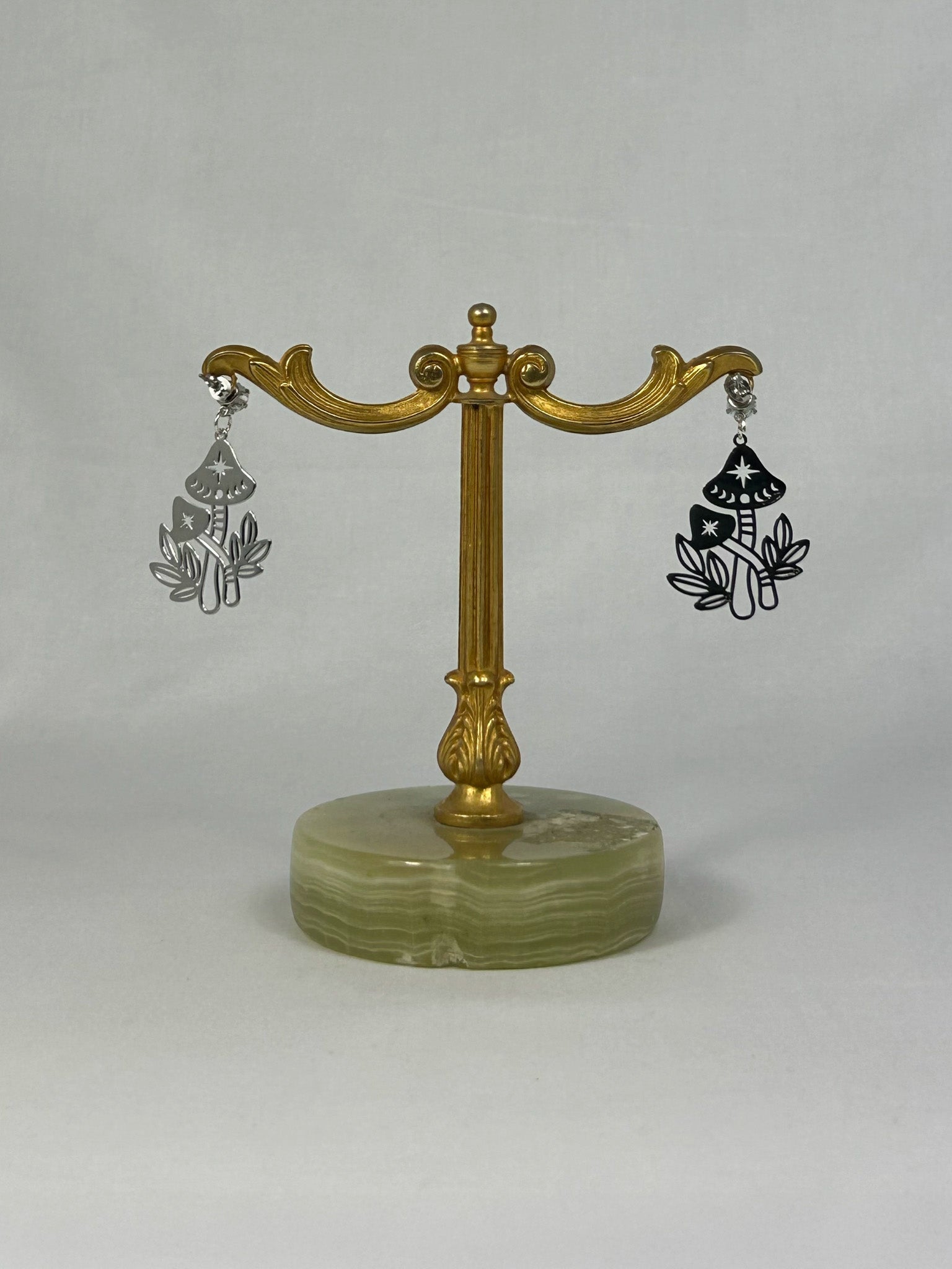 Örhängen Silver Svamp