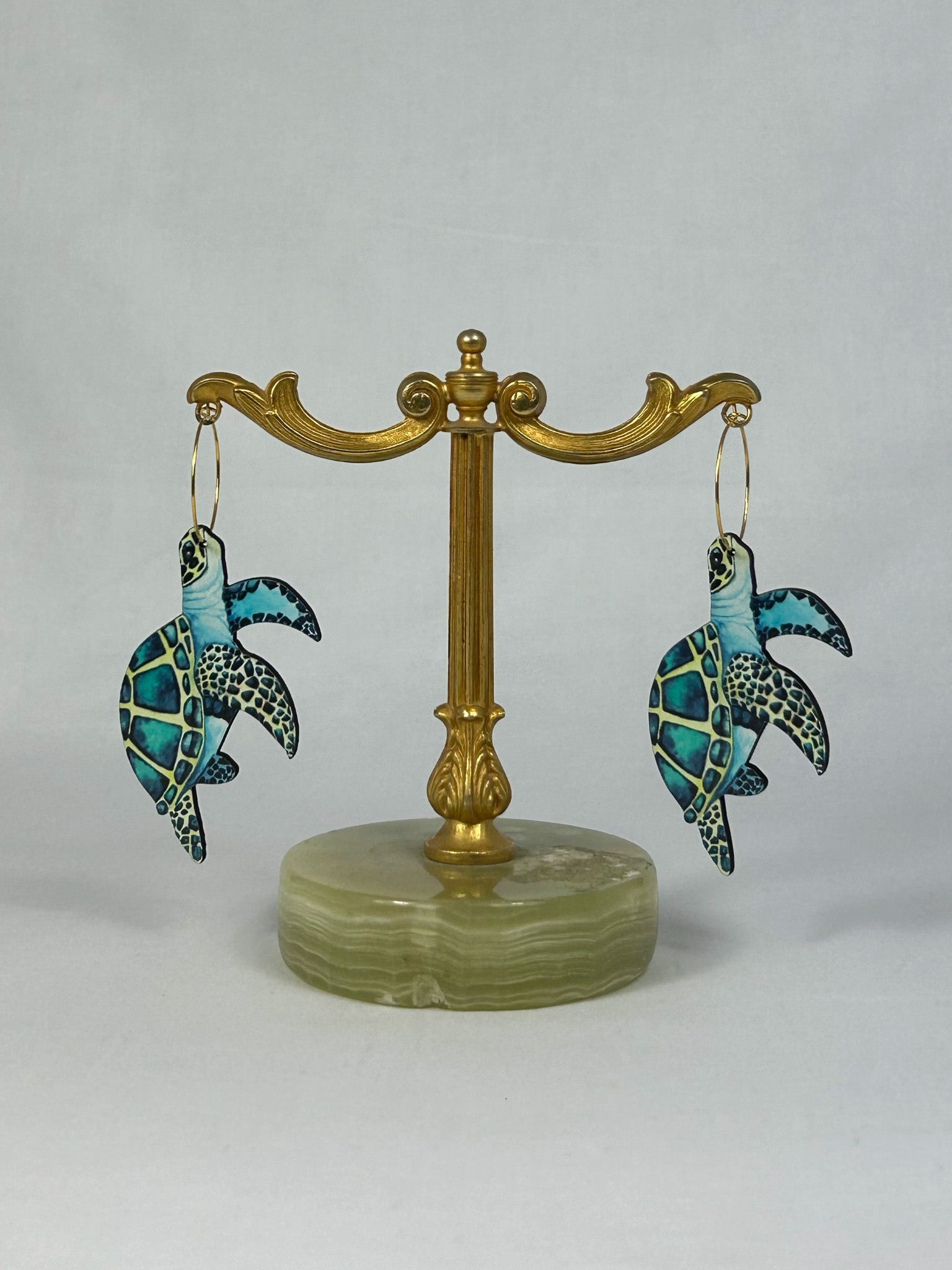 Örhängen Sköldpadda