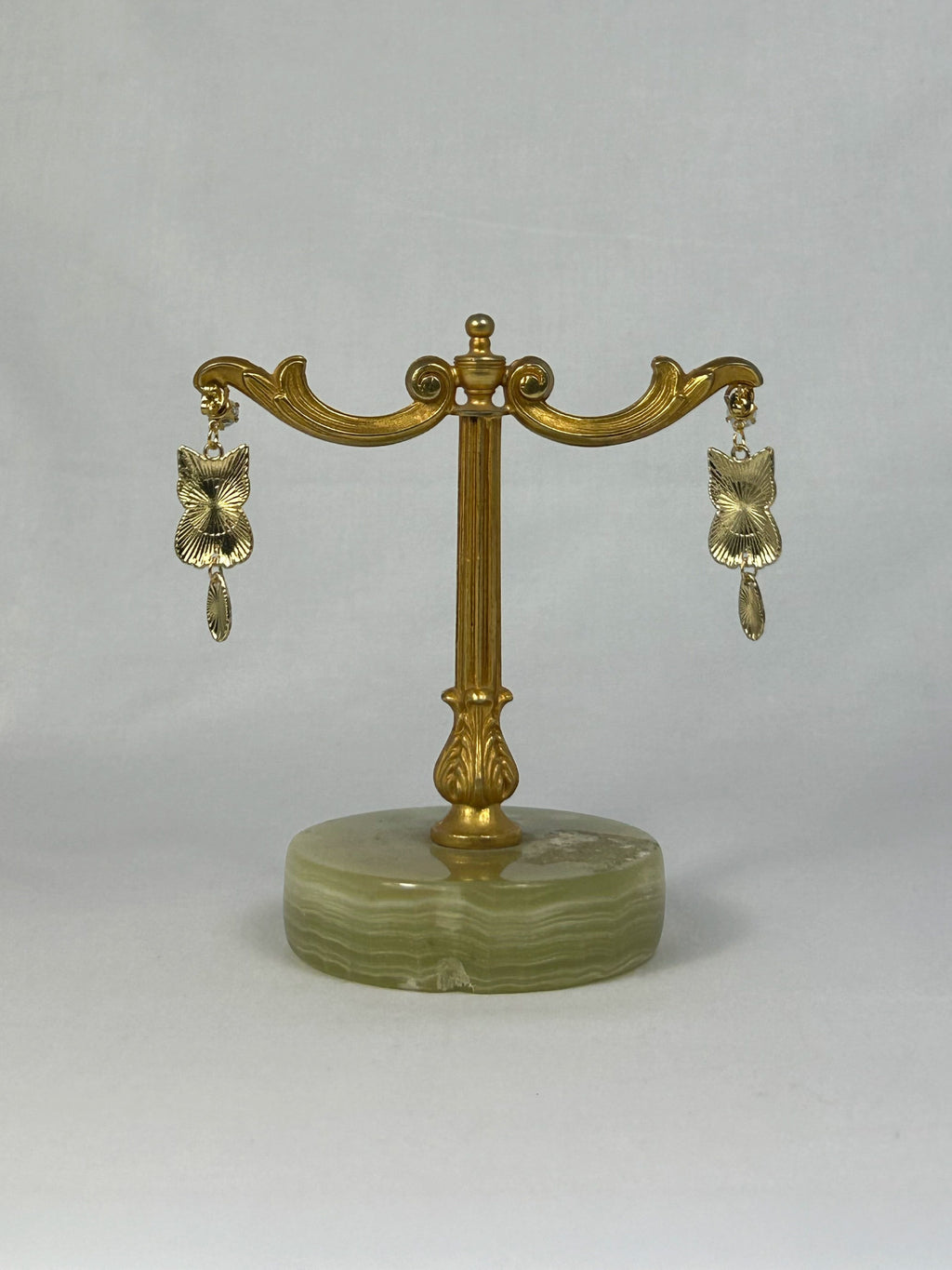 Örhängen Svart Vit Katt