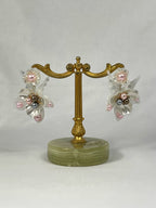 Örhängen Vit Orkidé