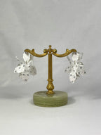 Örhängen Vit Orkidé