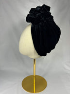 Turban Svart Sammet